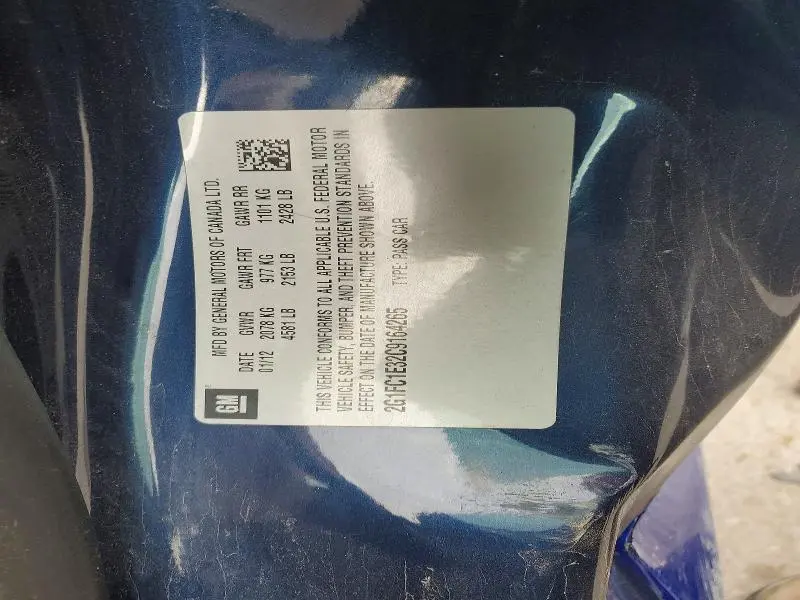 2012 CHEVROLET CAMARO LT  