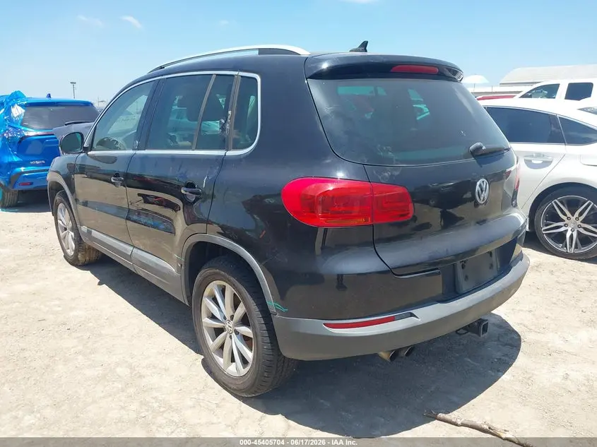 2017 VOLKSWAGEN TIGUAN 2.0T WOLFSBURG EDITION