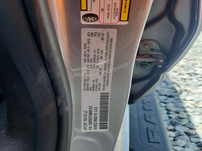 2022 RAM 1500 LARAMIE  
