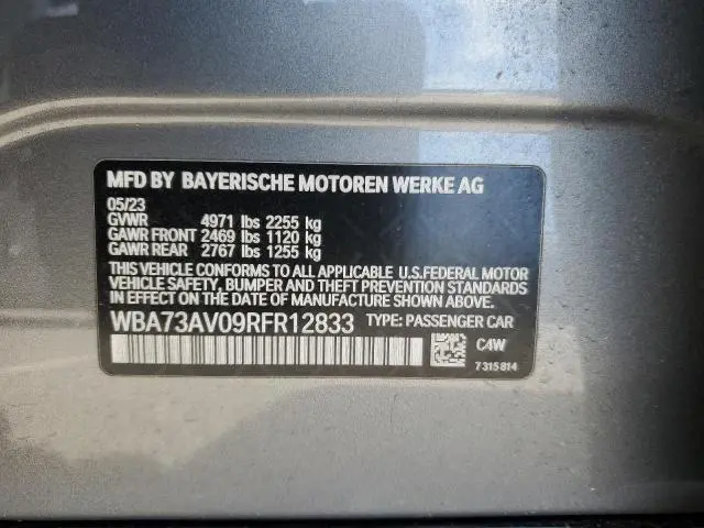 2024 BMW 430XI GRAN COUPE  