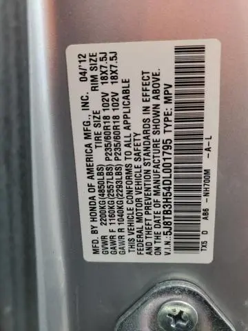 2013 ACURA RDX TECHNOLOGY  