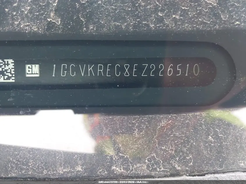 2014 CHEVROLET SILVERADO 1500 2LT