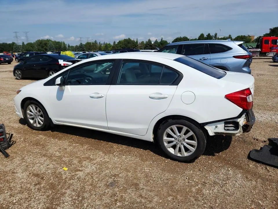 2012 HONDA CIVIC EXL  