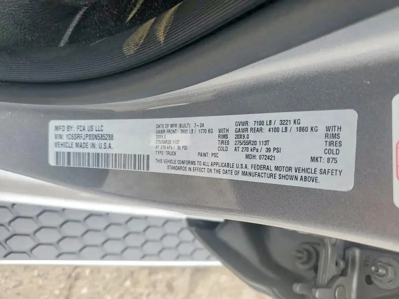 2025 RAM 1500 LARAMIE  