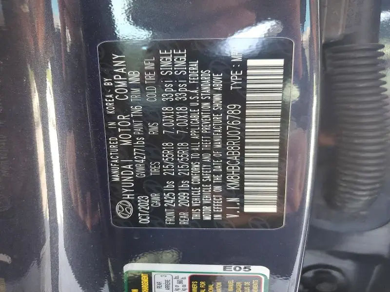 2024 HYUNDAI KONA SEL  
