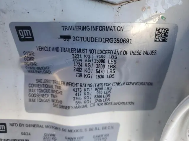 2024 GMC SIERRA K1500 SLT  