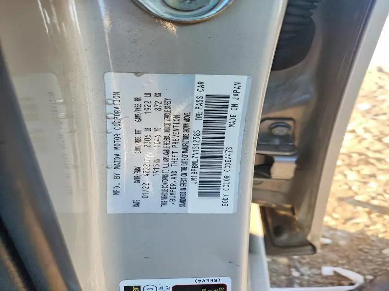 2022 MAZDA 3 PREMIUM  