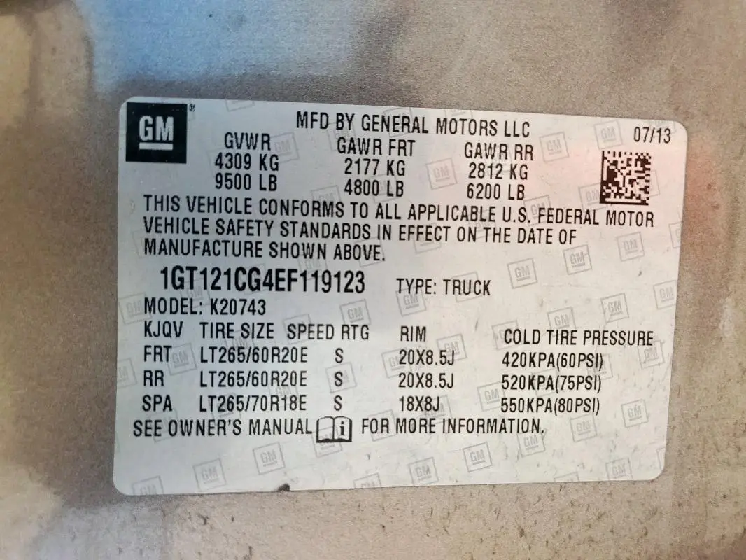2014 GMC SIERRA K2500 SLT  