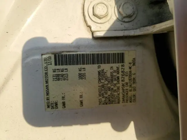 2011 NISSAN MAXIMA S  