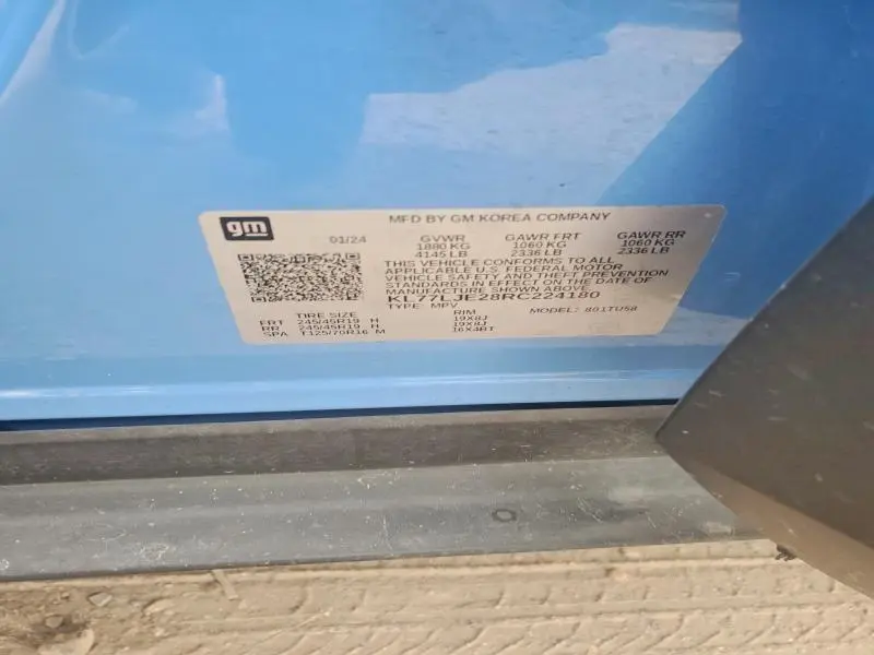 2024 CHEVROLET TRAX 2RS  