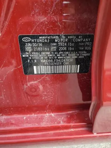 2017 HYUNDAI ELANTRA SE  