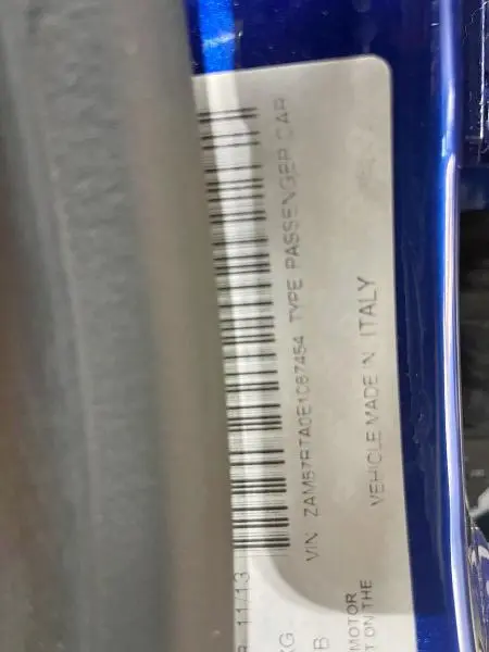 2014 MASERATI GHIBLI S  