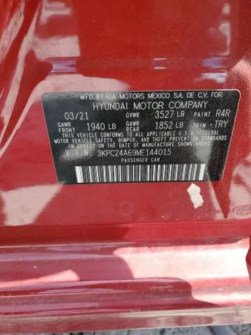 2021 HYUNDAI ACCENT SE  