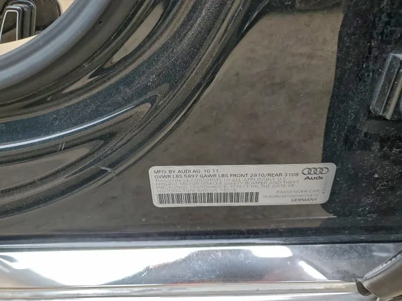 2012 AUDI A8 L QUATTRO  