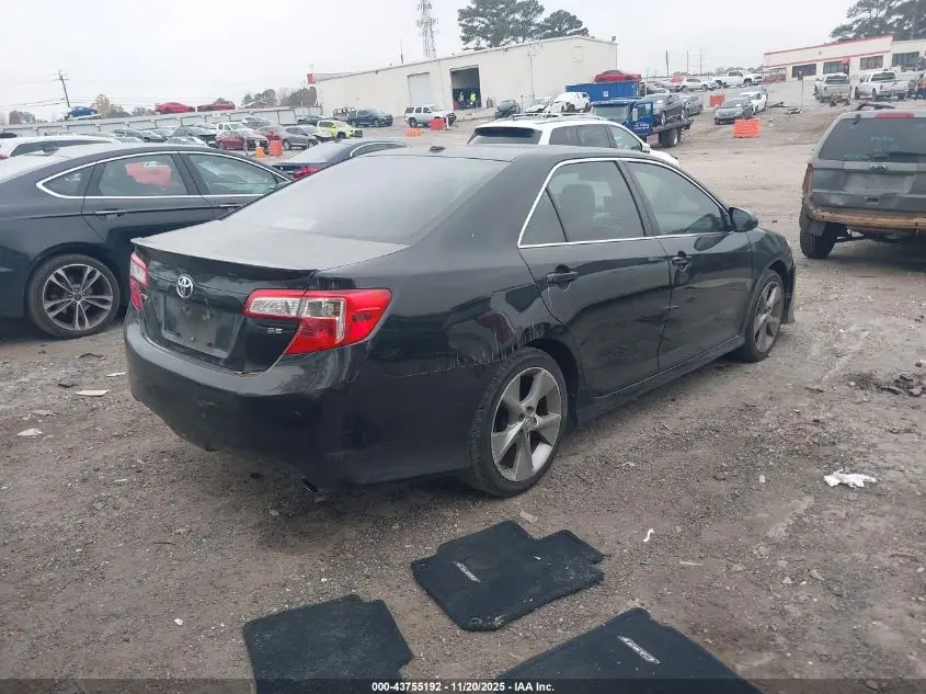 2012 TOYOTA CAMRY SE LIMITED EDITION