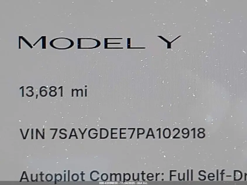 2023 TESLA MODEL Y AWD/LONG RANGE DUAL MOTOR ALL-WHEEL DRIVE