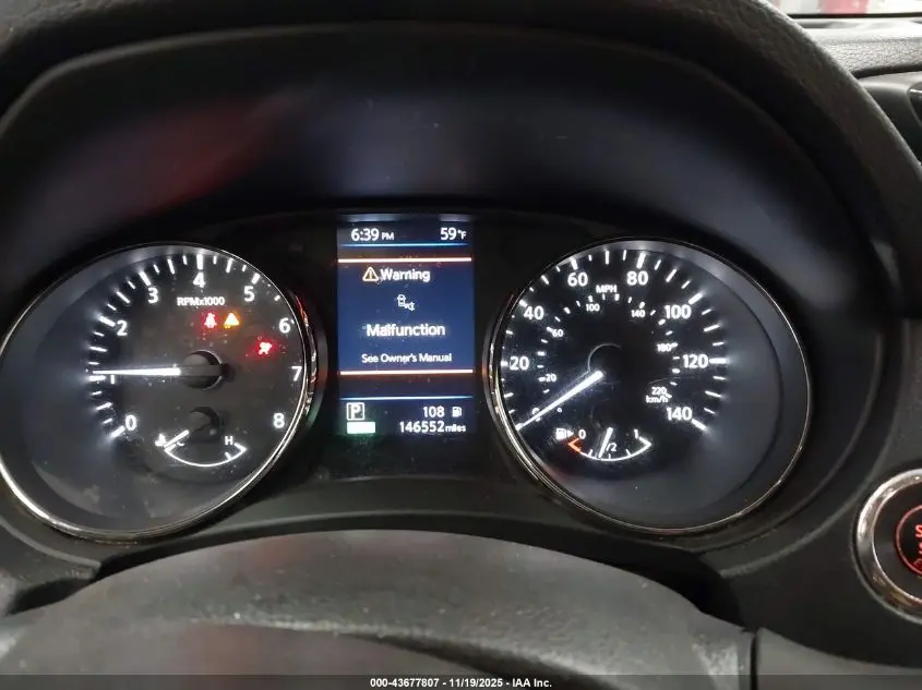 2018 NISSAN ROGUE SV