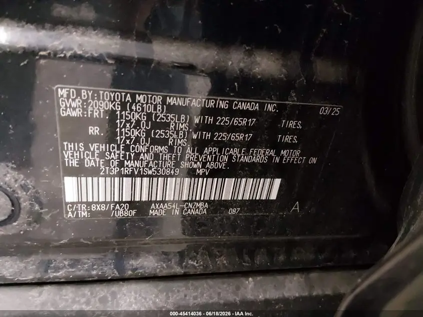2025 TOYOTA RAV4 XLE