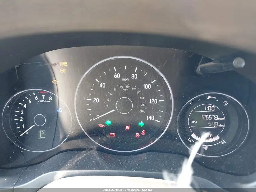 2017 HONDA HR-V EX