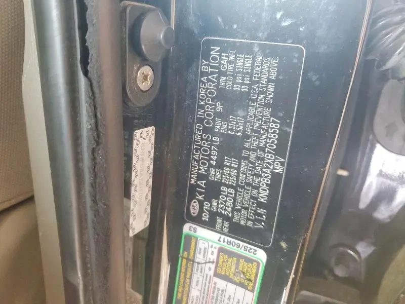 2011 KIA SPORTAGE LX  