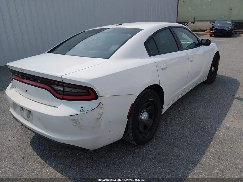 2019 DODGE CHARGER POLICE RWD