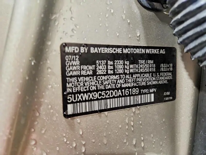 2013 BMW X3 XDRIVE28I  