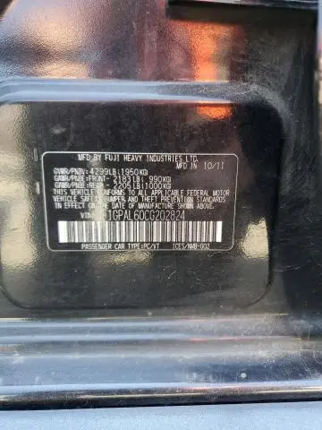 2012 SUBARU IMPREZA SPORT PREMIUM  