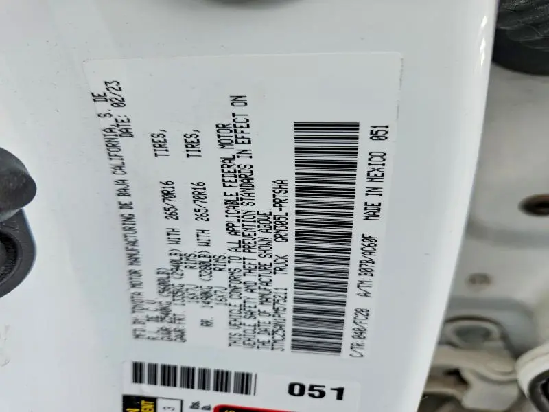 2023 TOYOTA TACOMA DOUBLE CAB  