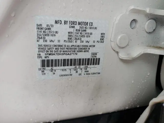 2023 FORD EXPLORER XLT