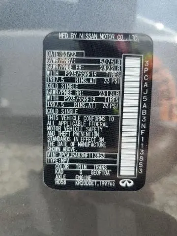 2022 INFINITI QX50 PURE  