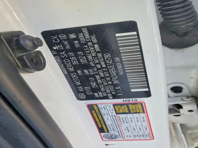 2018 KIA RIO S  