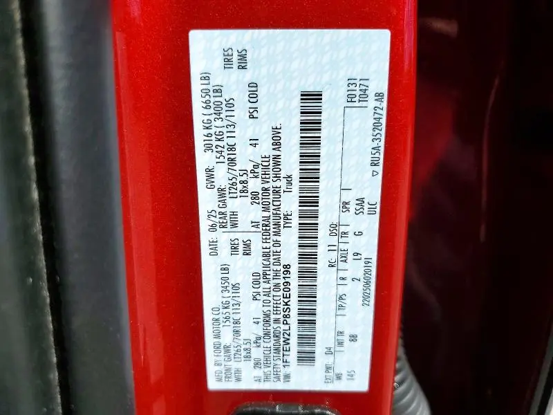 2025 FORD F150 STX  