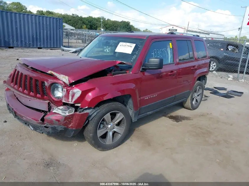 2016 JEEP PATRIOT HIGH ALTITUDE EDITION
