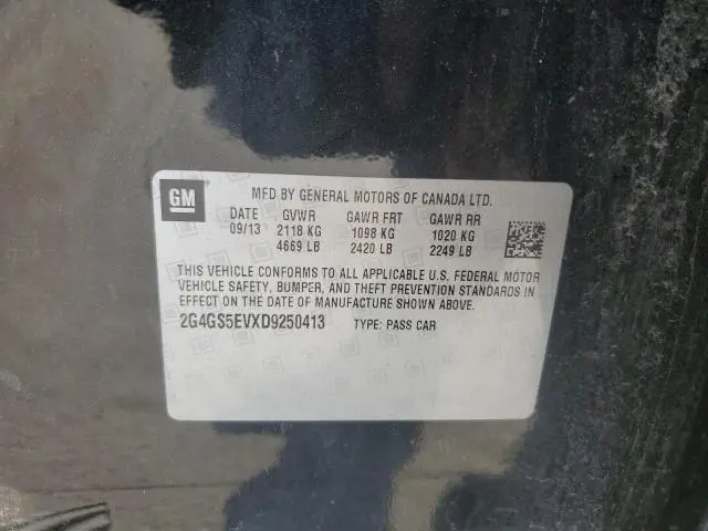 2013 BUICK REGAL PREMIUM  