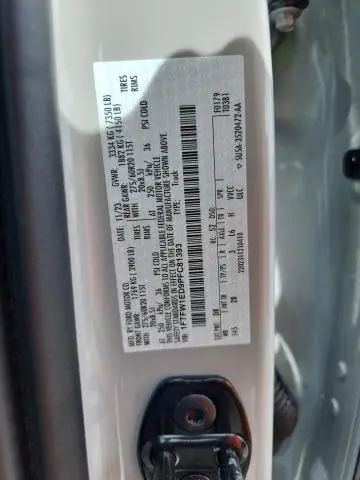 2023 FORD F150 SUPERCREW  