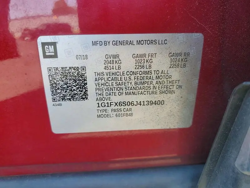 2018 CHEVROLET BOLT EV PREMIER  