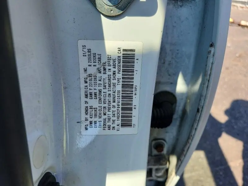 2015 HONDA ACCORD EXL  