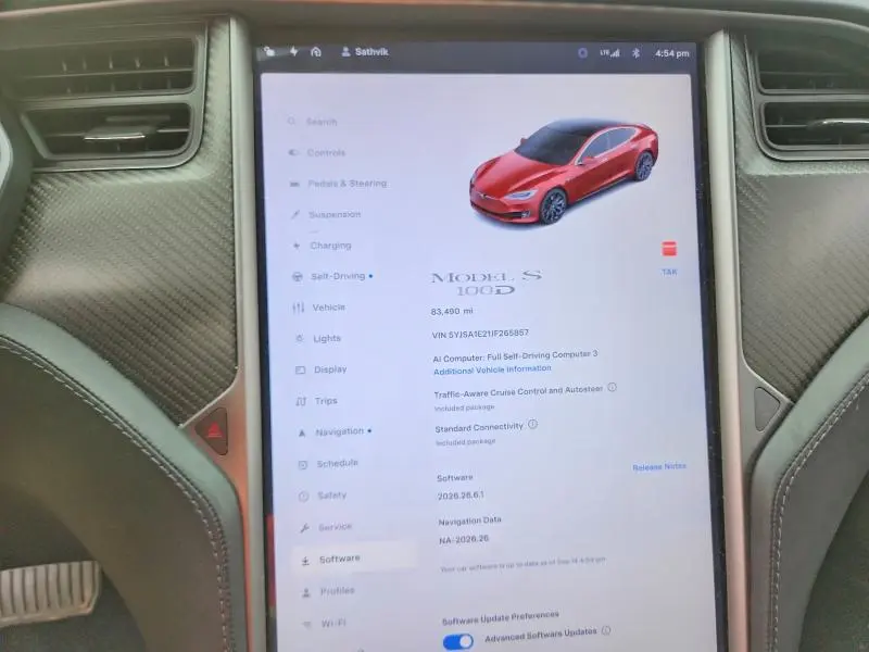 2018 TESLA MODEL S   