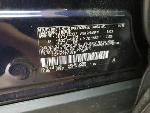 2023 TOYOTA RAV4 XLE  