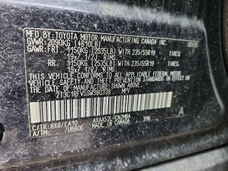2025 TOYOTA RAV4 XLE PREMIUM  