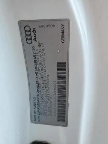 2011 AUDI A5 PREMIUM PLUS  