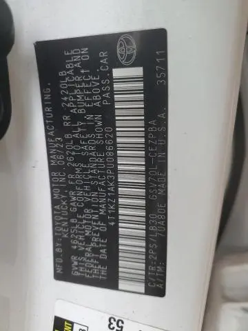 2023 TOYOTA CAMRY TRD  