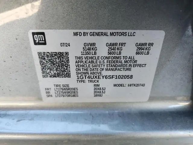 2025 GMC SIERRA K2500 DENALI ULTIMATE  