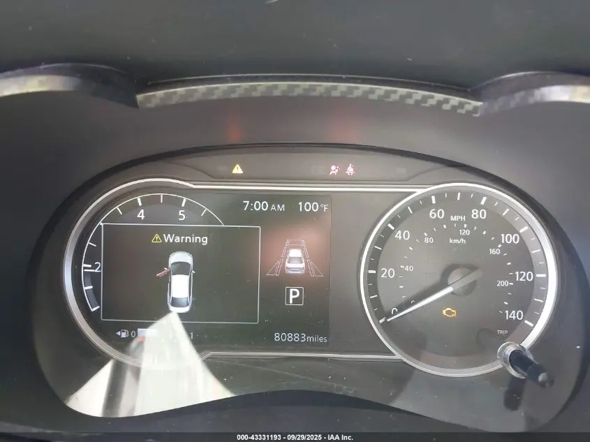 2020 NISSAN VERSA SR XTRONIC CVT