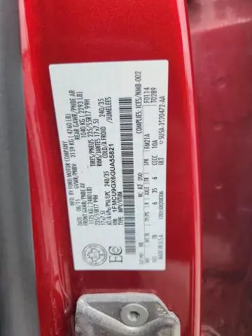 2016 FORD ESCAPE SE  