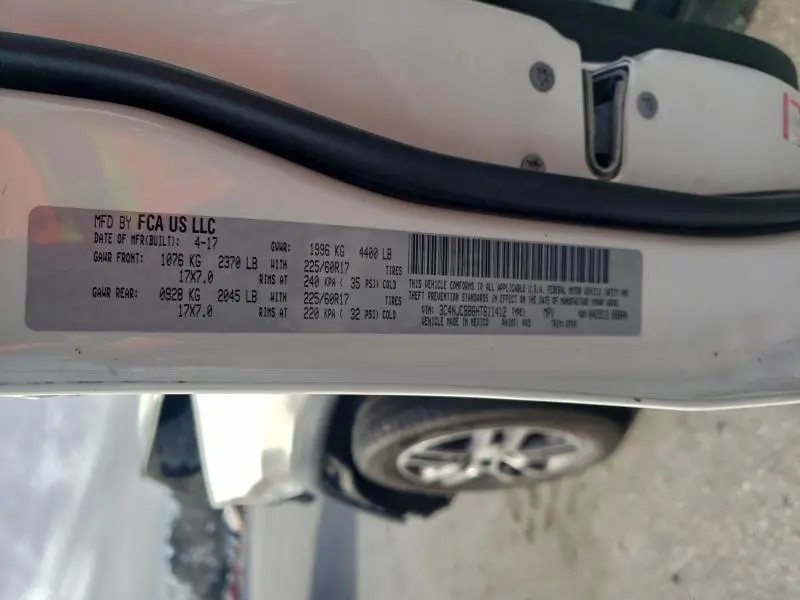 2017 JEEP COMPASS LATITUDE  