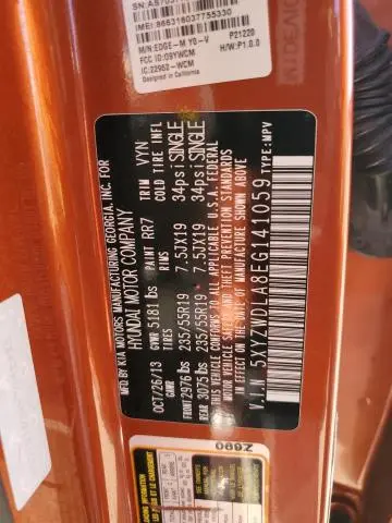 2014 HYUNDAI SANTA FE SPORT   