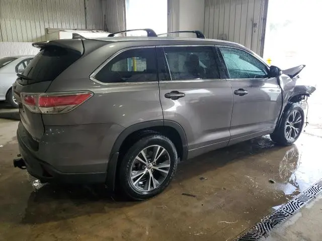 2016 TOYOTA HIGHLANDER XLE  