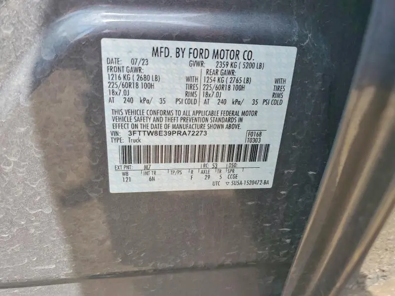 2023 FORD MAVERICK XL  