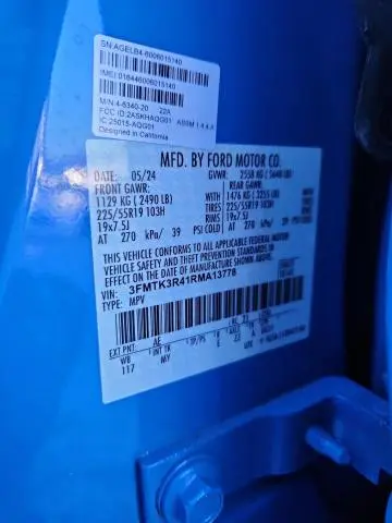 2024 FORD MUSTANG MACH-E PREMIUM  